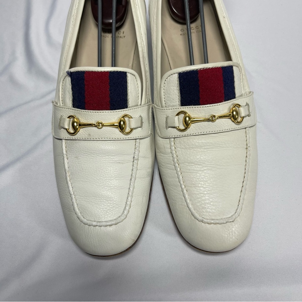Gucci Women's White Loafers - Picture 5 of 14